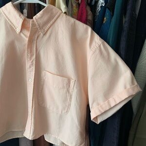 TNA Ament Pale Peach Buttoned Shirt